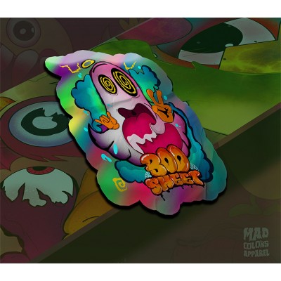 Холограмен стикер Boo Sheet 